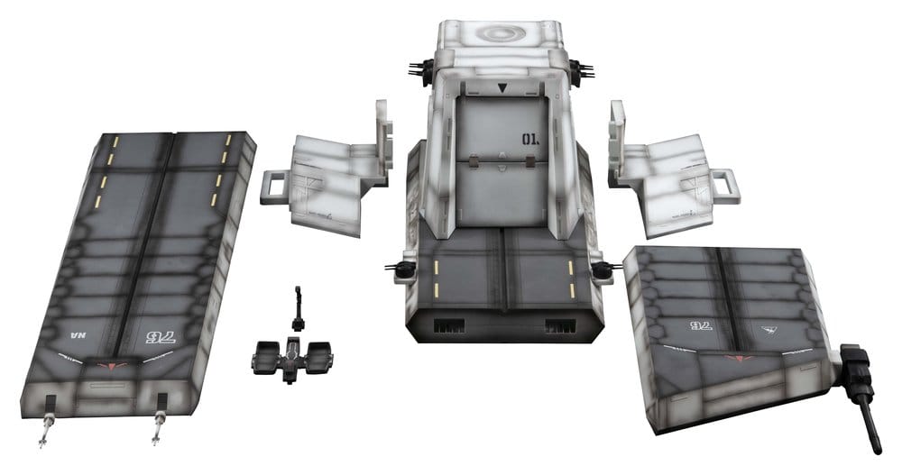 Gundam Unicorn Realistic Model Series Diorama 1:144 Nahel Argama Catapult Deck (UC ver.) 138 cm Image 6