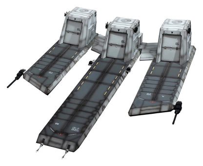 Gundam Unicorn Realistic Model Series Diorama 1:144 Nahel Argama Catapult Deck (UC ver.) 138 cm Image 16