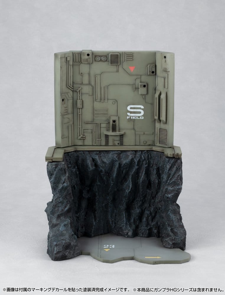 Mobile Suit Gundam Realistic Model Series Diorama G Structure GS03M Last Shooting (material color edition) Image 1