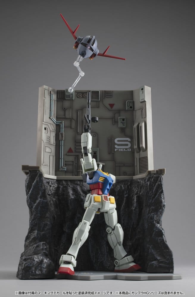 Mobile Suit Gundam Realistic Model Series Diorama G Structure GS03M Last Shooting (material color edition) Image 4