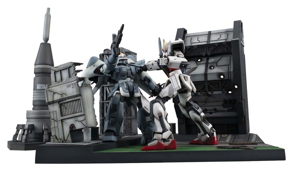 Mobile Suit Gundam SEED Realistic Model Series Diorama G Structure GS06M Heliopolis Battle Stage Material Color Edition 18 cm Image 6