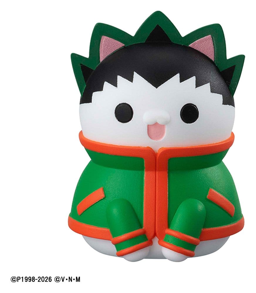 Hunter x Hunter Mega Cat Project Minifiguren Nyanter x Nyanter Hunter x Cat 3 cm Blind Box Sortiment (8) Image 2