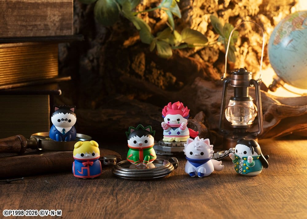 Hunter x Hunter Mega Cat Project Minifiguren Nyanter x Nyanter Hunter x Cat 3 cm Blind Box Sortiment (8) Image 8