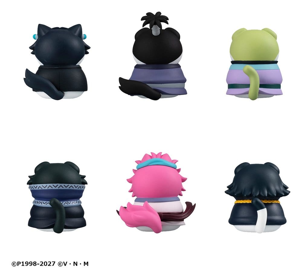 Hunter x Hunter Mega Cat Project Minifiguren Nyanter x Nyanter the Phantom Troupe x Cat 3 cm Blind Box Display (8) Image 10