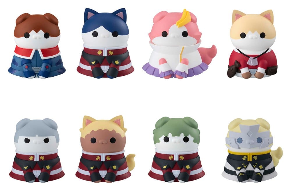 Mobile Suit Gundam SEED Mega Cat Project Minifiguren Nyandam SEED Cats in Disguise Blind Box Display (8) Image 1