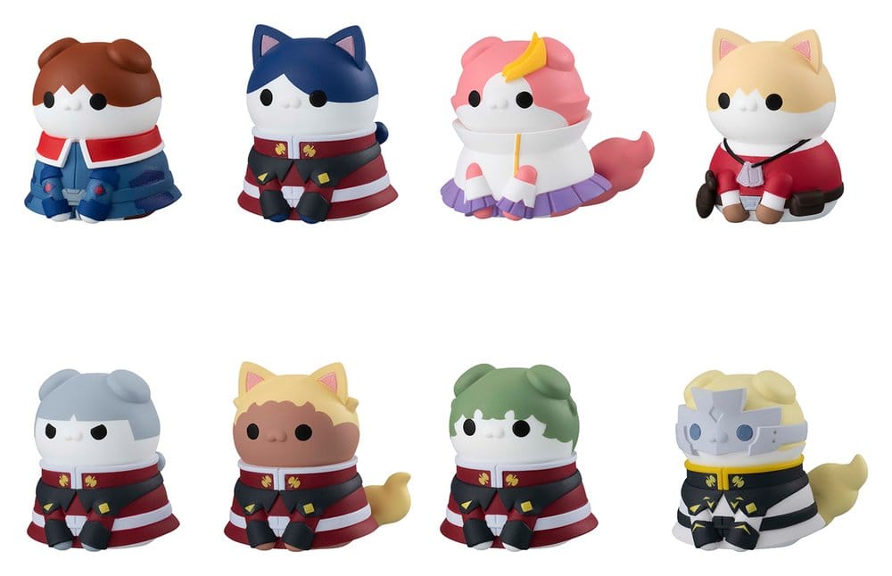 Mobile Suit Gundam SEED Mega Cat Project Minifiguren Nyandam SEED Cats in Disguise Blind Box Display (8) Image 11