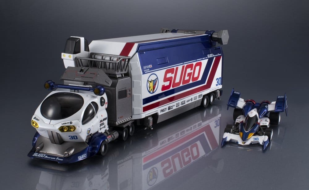Future GPX Cyber Formula Collection Fahrzeuge 2er-Pack Sugolegerd 10V5000 & Super Asurada 01 Circuit Mode -Heritage Edition- DX 22 cm (with gift) Image 10