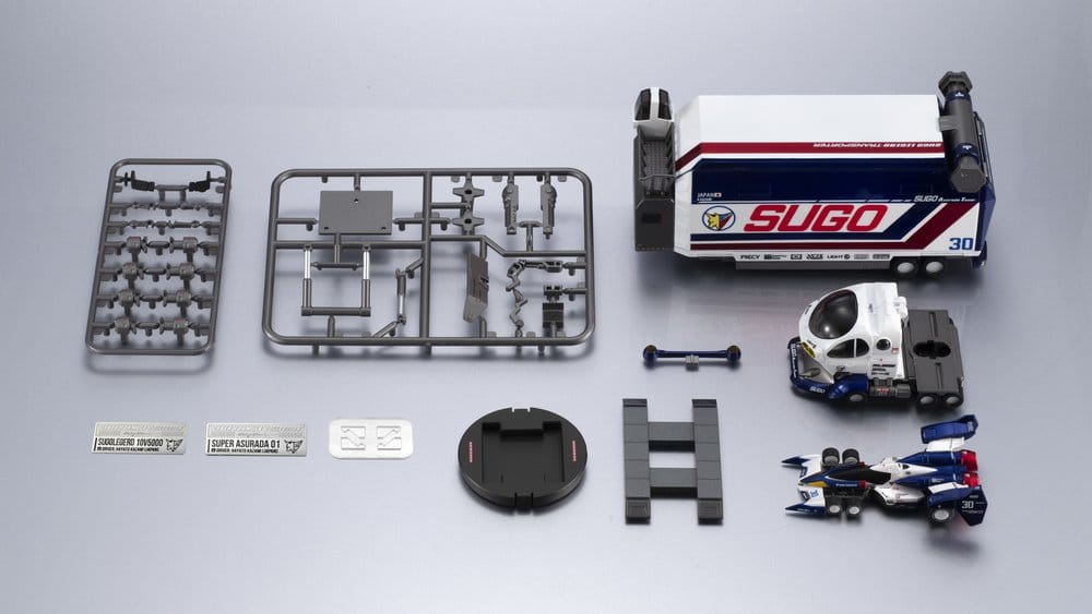 Future GPX Cyber Formula Collection Fahrzeuge 2er-Pack Sugolegerd 10V5000 & Super Asurada 01 Circuit Mode -Heritage Edition- DX 22 cm (with gift) Image 19
