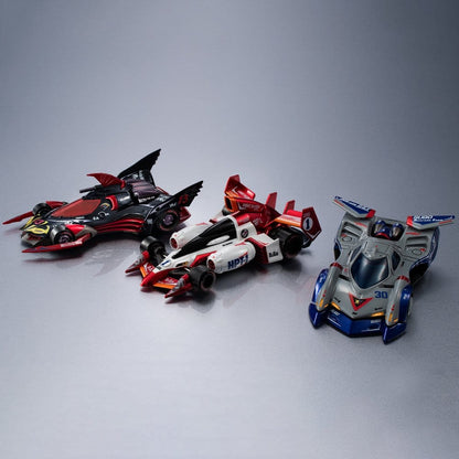 Future GPX Cyber Formula Cyber Formula Collection -Heritage Edition- Fahrzeug Set 3er-Pack Asurada G.S.X Aero Mode & Knight Savior 005 & Missionel VR-4 Image 1