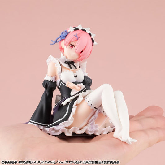 Re:Zero Melty Princess PVC Figur Ram Palm Size 9 cm Image 2