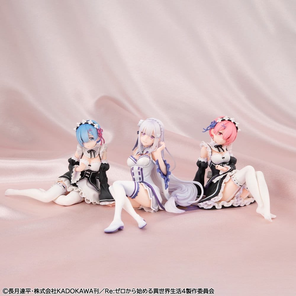 Re:Zero Melty Princess PVC Figur Ram Palm Size 9 cm Image 3