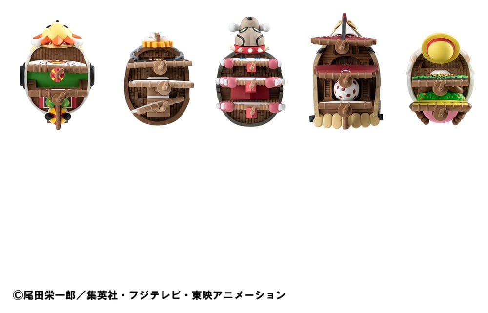 One Piece YuraColle Series Minifiguren 6er-Pack Grand Line Collection Set Vol.3 6 cm Image 11