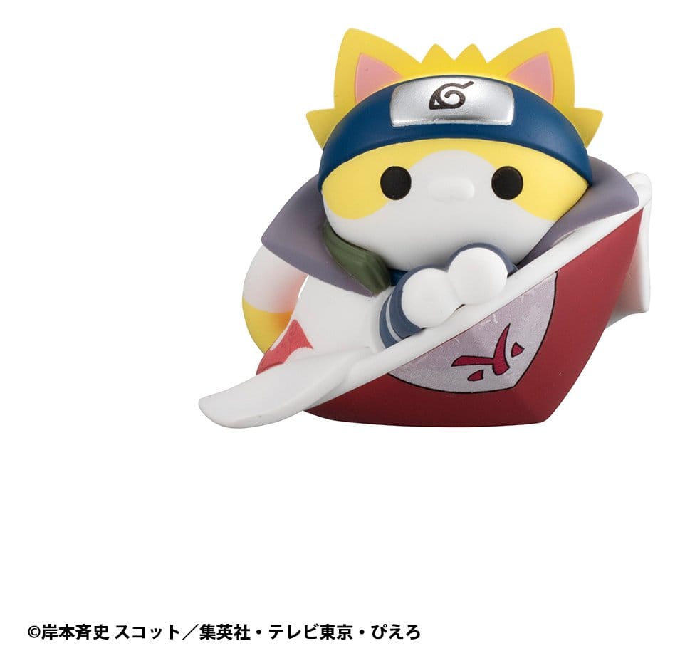Naruto Shippuden Mega Cat Project Nyaruto! Minifiguren The bond between master and disciple ver. Blind Box Sortiment (8) (Repeat) Image 6