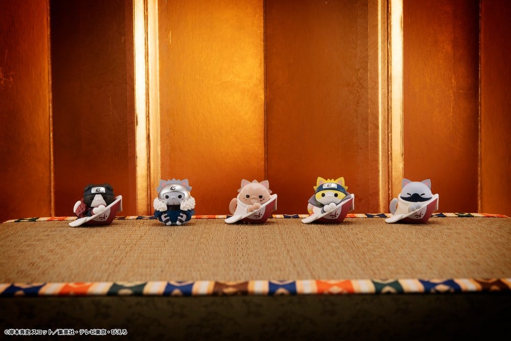 Naruto Shippuden Mega Cat Project Nyaruto! Minifiguren The bond between master and disciple ver. Blind Box Sortiment (8) (Repeat) Image 11