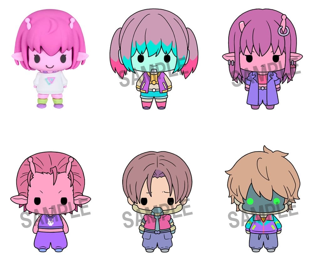 Milky Subway Chokorin Collection Minifiguren The Galactic Limited Express Blind Box Sortiment (6) Image 1