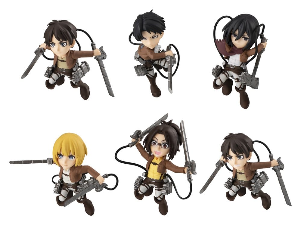 Attack on Titan Tobimas Minifiguren 6er-Pack (with gift) Image 1