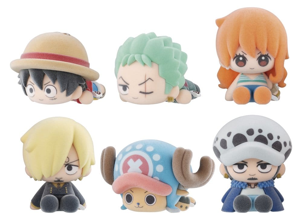 One Piece Nuippo Blind Box Minifiguren 6 cm Display (6) Image 1