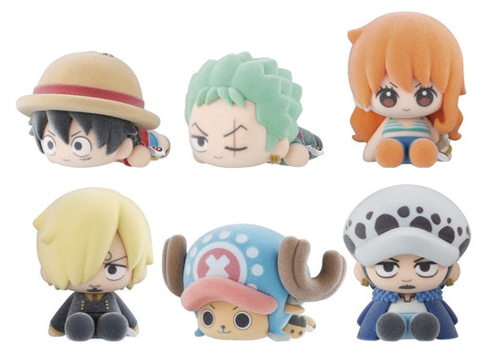 One Piece Nuippo Blind Box Minifiguren 6 cm Display (6) Image 1