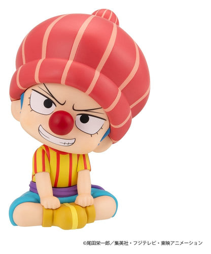 One Piece Look Up PVC Figur Buggy Childhood Ver. 11 cm Image 3