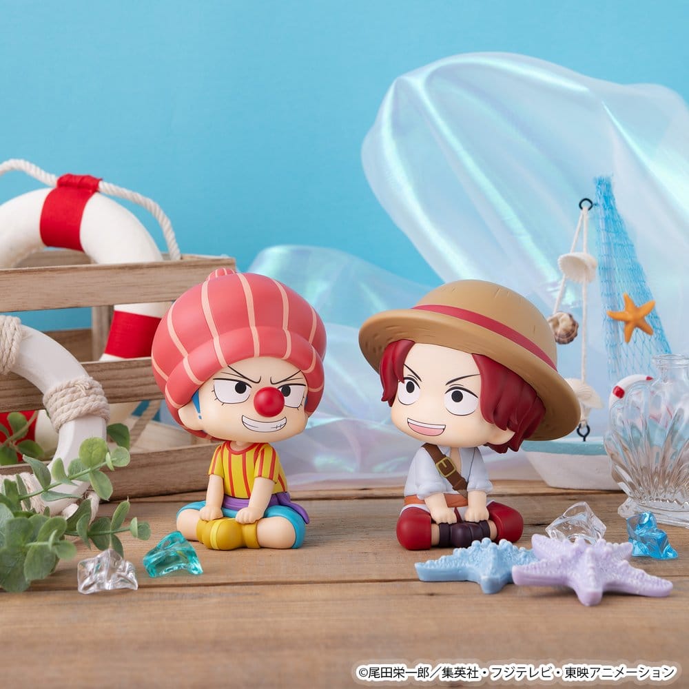 One Piece Look Up PVC Figuren 2er-Pack Shanks & Buggy Childhood Ver. 11 cm (with gift) Image 19
