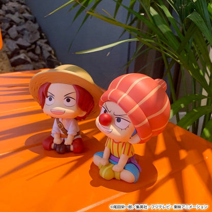 One Piece Look Up PVC Figuren 2er-Pack Shanks & Buggy Childhood Ver. 11 cm (with gift) Image 20