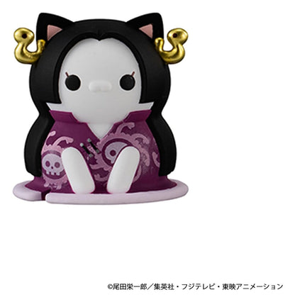 One Piece Mega Cat Project Nyan Piece Nyan! Luffy & the Seven Warlords of the Sea Minifiguren 3 cm Blind Box Display (8) (Repeat) Image 3