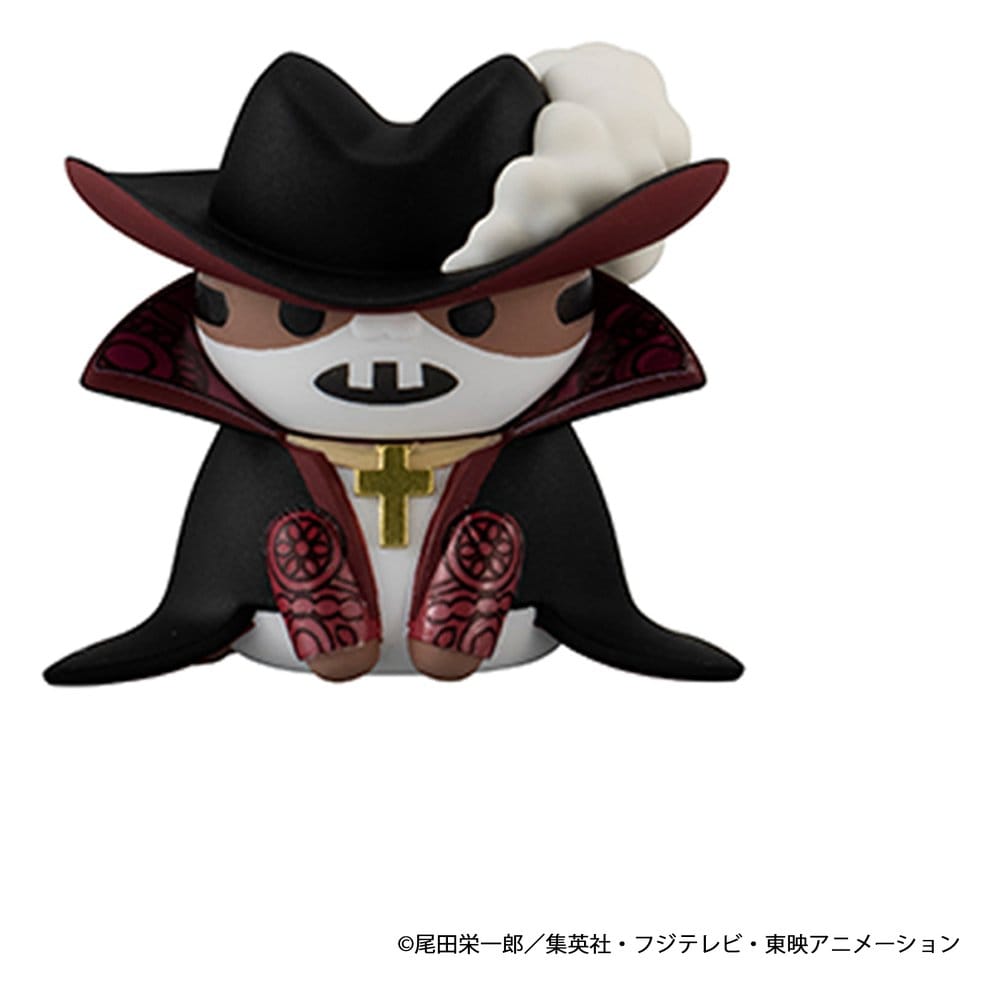 One Piece Mega Cat Project Nyan Piece Nyan! Luffy & the Seven Warlords of the Sea Minifiguren 3 cm Blind Box Display (8) (Repeat) Image 4