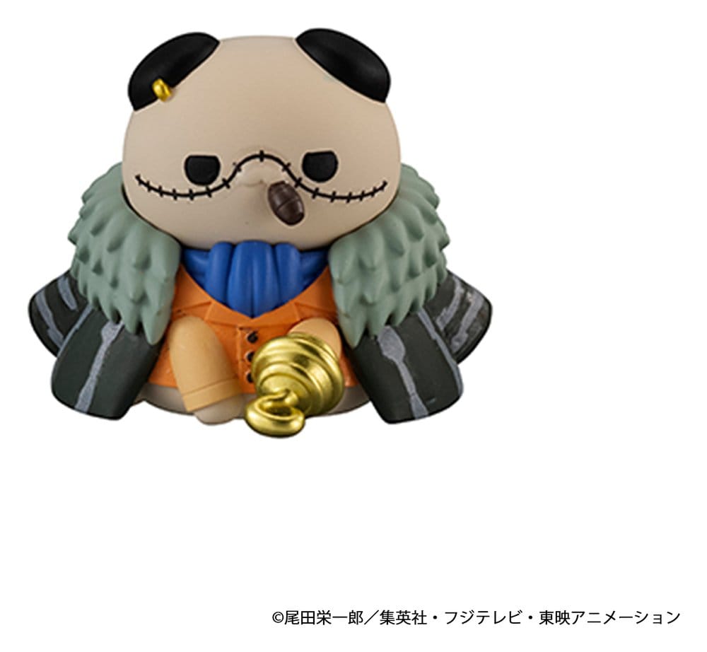 One Piece Mega Cat Project Nyan Piece Nyan! Luffy & the Seven Warlords of the Sea Minifiguren 3 cm Blind Box Display (8) (Repeat) Image 9