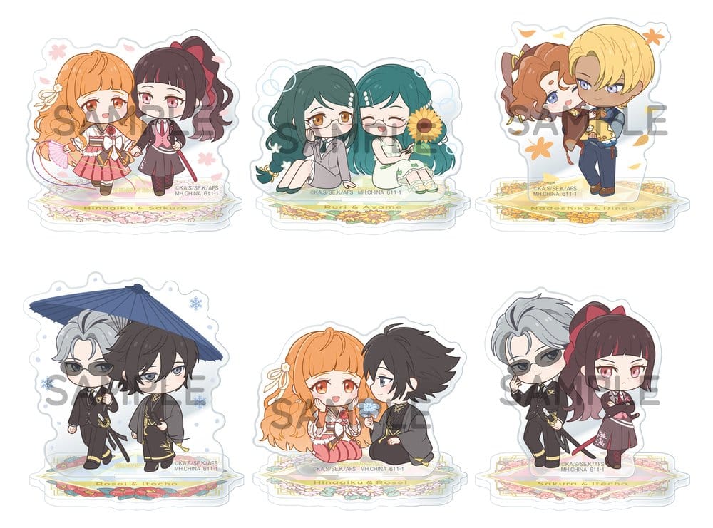 Agents of the Four Seasons Buddycolle Acryl-Ständer Dance of Spring 6 cm Blind Box Display (6) Image 1