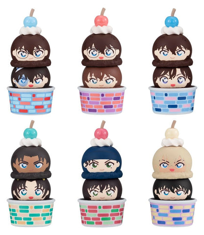 Detective Conan Tsumichen Stack up &amp; Change Minifiguren 6er-Pack 8 cm (with gift) Image 1