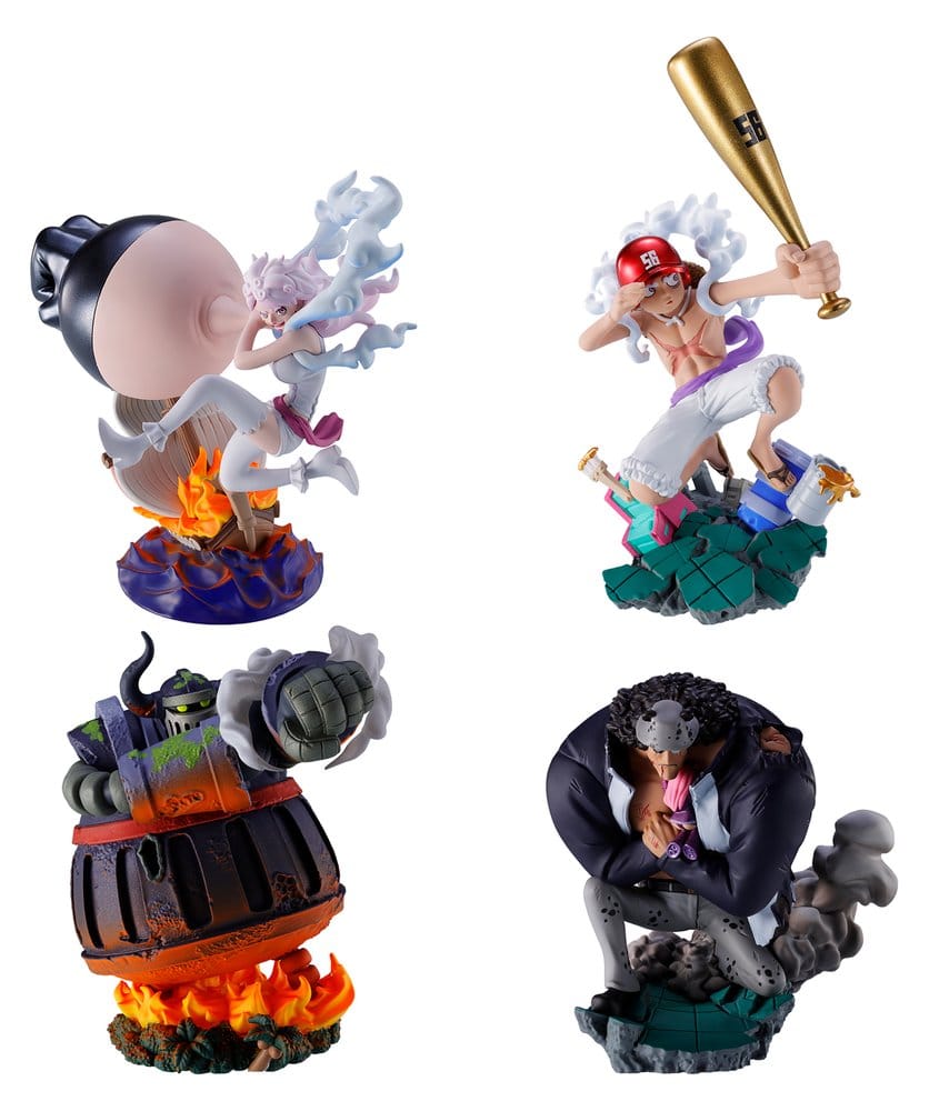 One Piece Petitrama series LOGBOX RE BIRTH Ver. Egghead 02 Minifiguren 8 cm Blind Box Display (4) Image 1