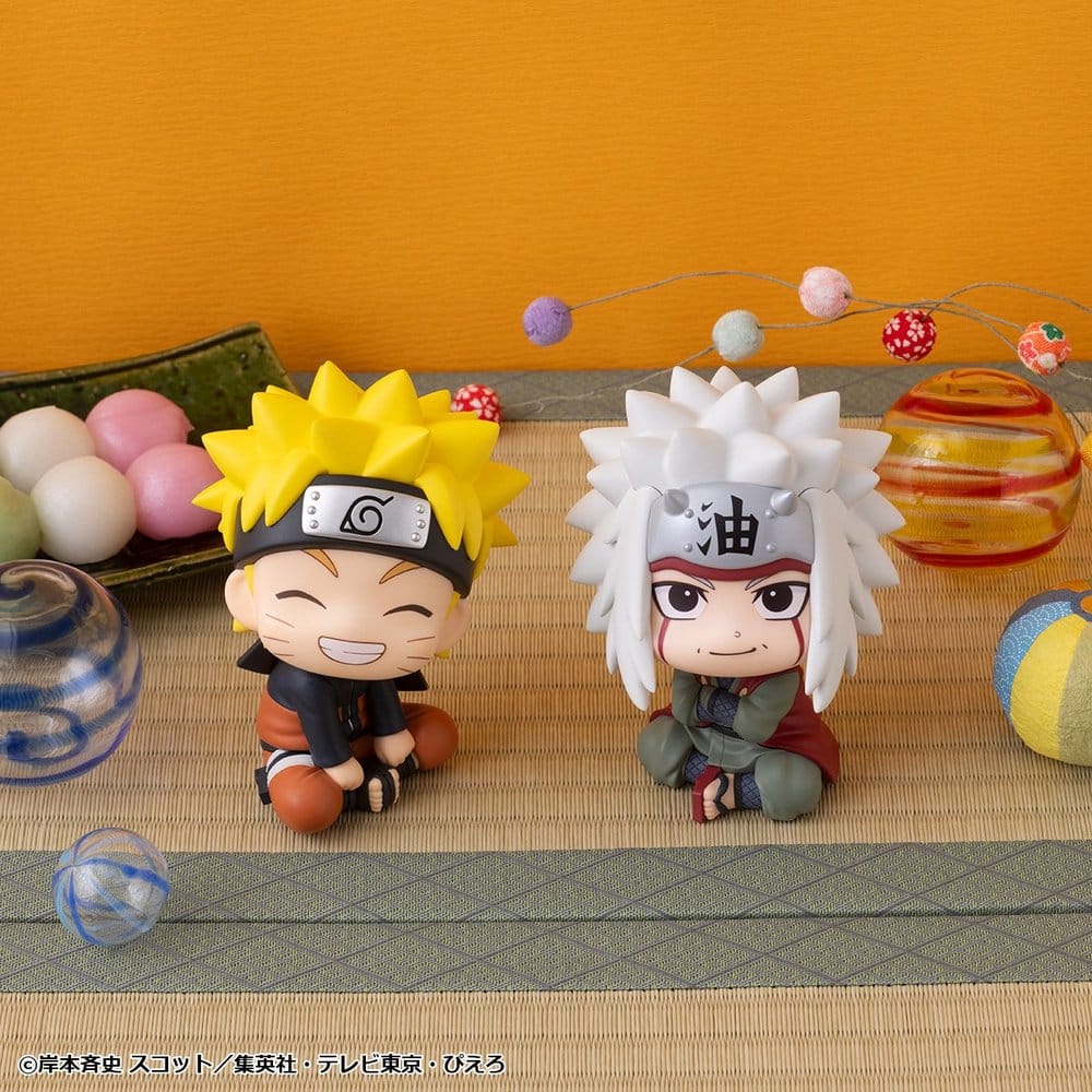 Naruto Shippuden Look Up PVC Figuren 2er-Pack Naruto Uzumaki Smile Ver. & Jiraiya 11 cm (with gift) Image 3