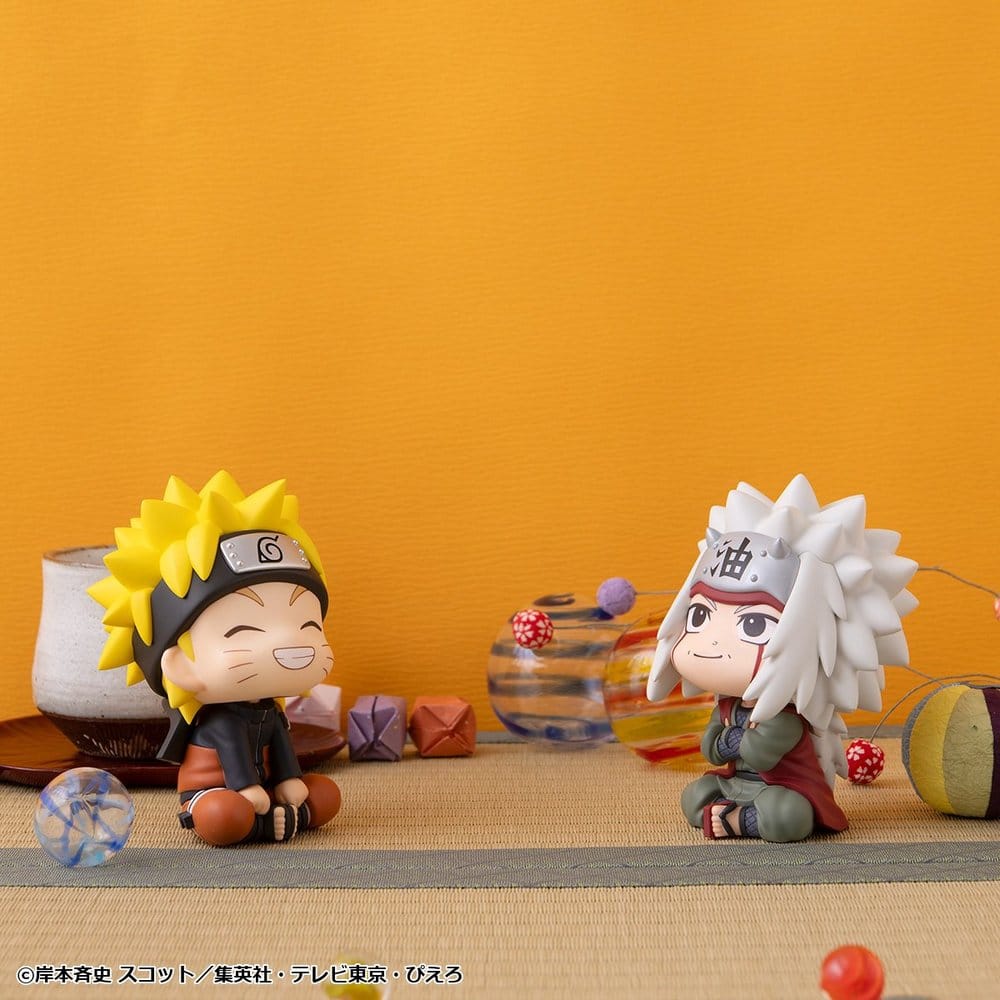 Naruto Shippuden Look Up PVC Figuren 2er-Pack Naruto Uzumaki Smile Ver. & Jiraiya 11 cm (with gift) Image 4