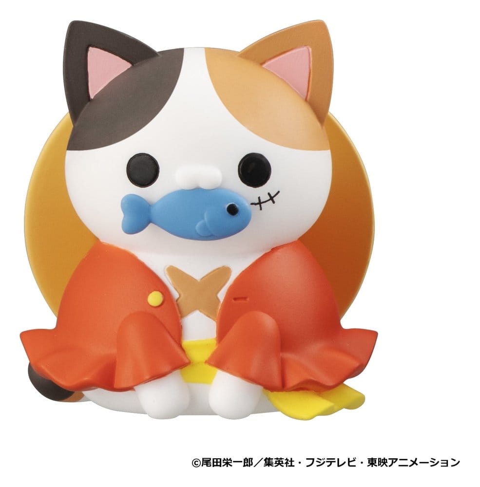 One Piece Mega Cat Project Minifiguren NyanPieceNyan! I'm gonna be king of Paw-rates!! Blind Box Sortiment (8) (Repeat) Image 2
