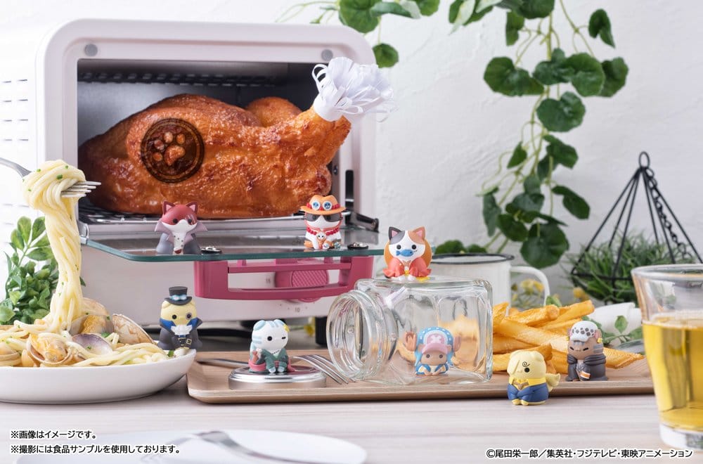 One Piece Mega Cat Project Minifiguren NyanPieceNyan! I'm gonna be king of Paw-rates!! Blind Box Sortiment (8) (Repeat) Image 10