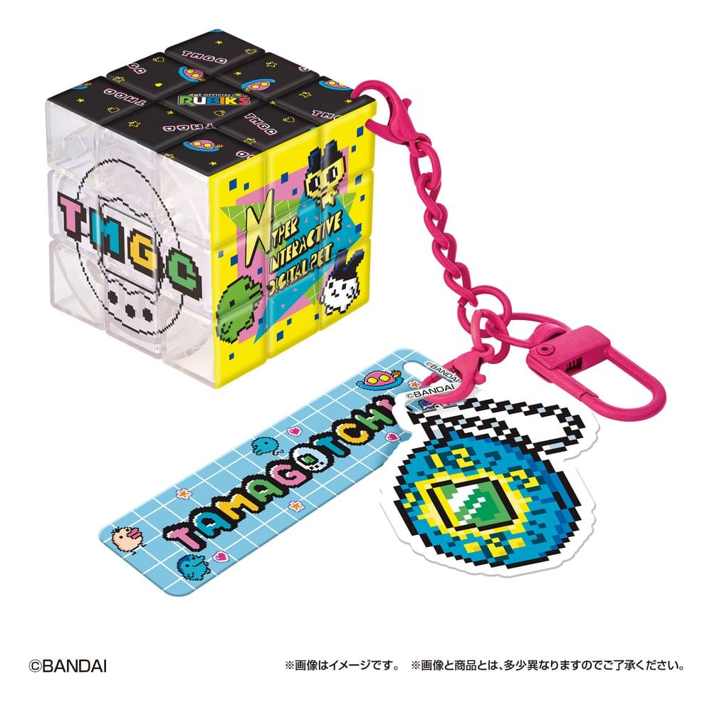 Rubik's ID Schlüsselanhänger Tamagotchi Blind Box Display (6) Image 7