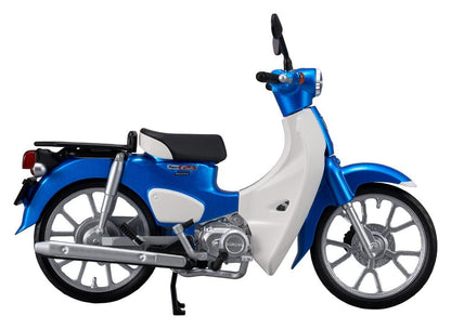 Honda Kaitanics Plastic Model Kit Super Cub 110 Glint Wave Blue Metalic Image 8