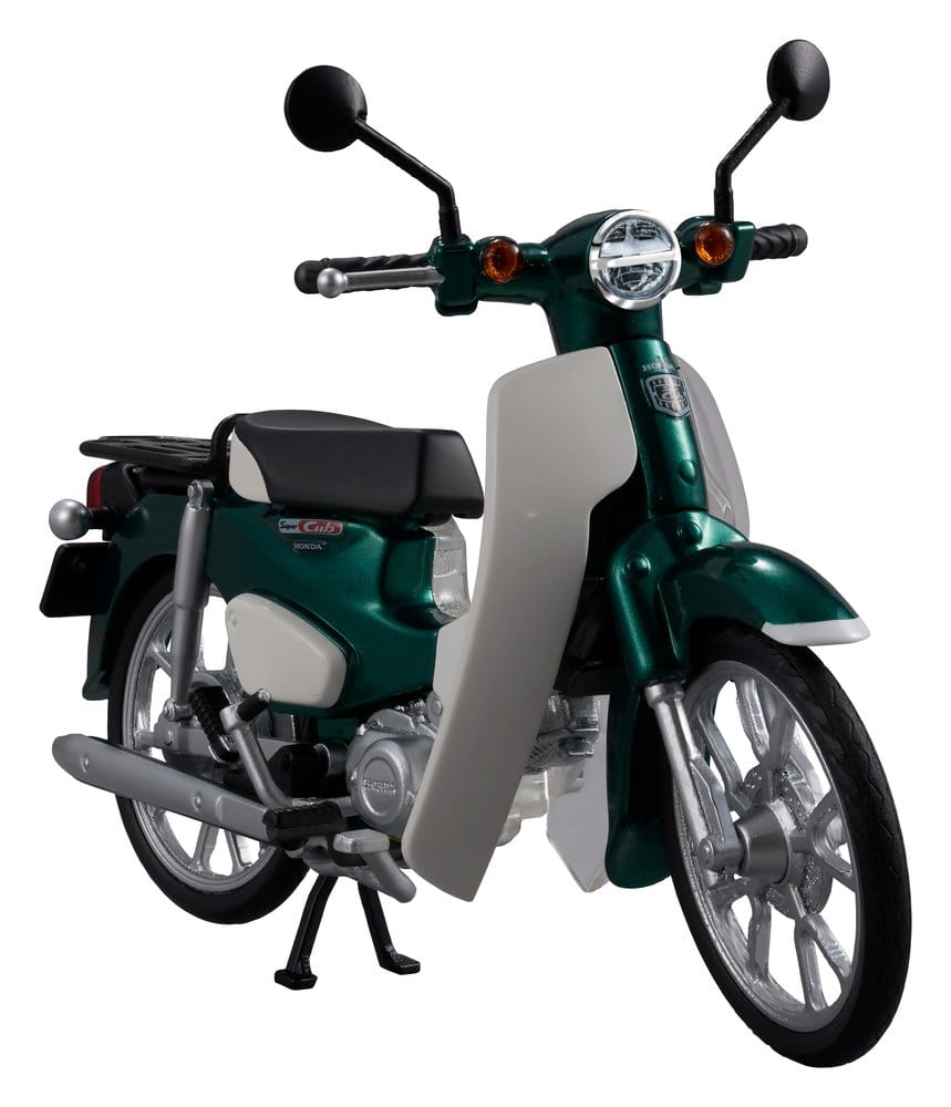 Honda Kaitanics Plastic Model Kit Super Cub 110 Tasmania Green Metallic Image 1