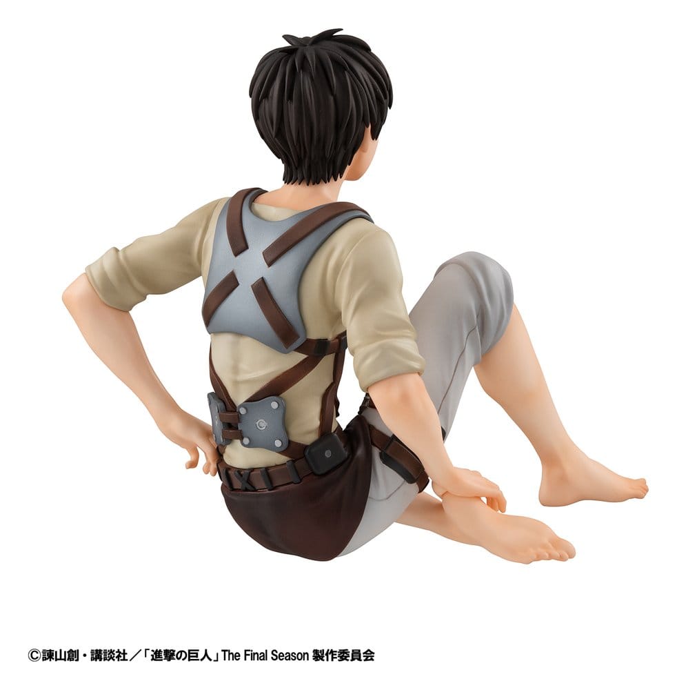 Attack on Titan G.E.M. Series PVC Figur Eren Yeager Palm Size 10 cm Image 5