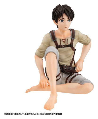 Attack on Titan G.E.M. Series PVC Figuren 2er-Pack Eren Yeager & Squad Captain Levi Palm Size Image 4