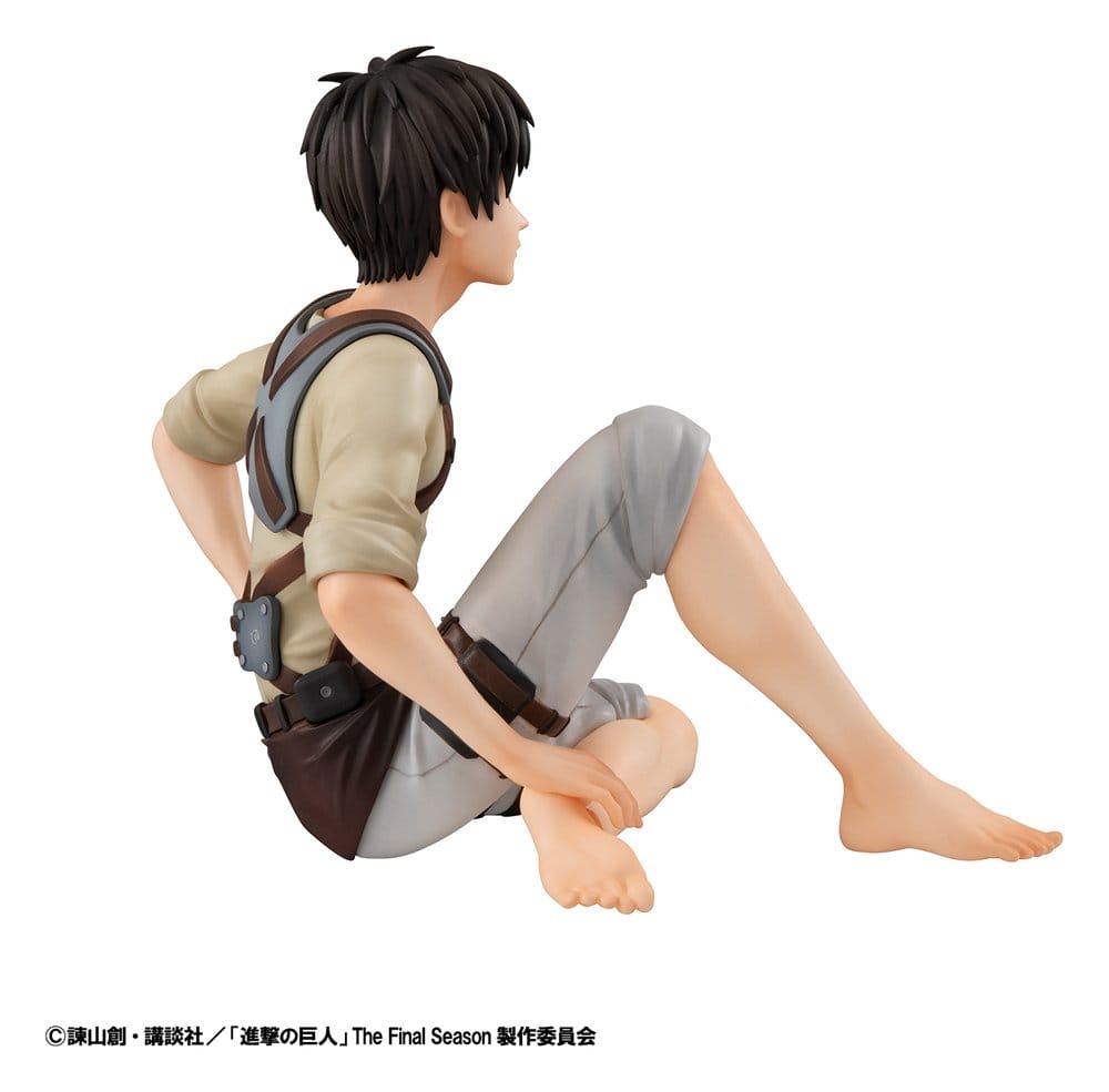 Attack on Titan G.E.M. Series PVC Figuren 2er-Pack Eren Yeager & Squad Captain Levi Palm Size Image 5