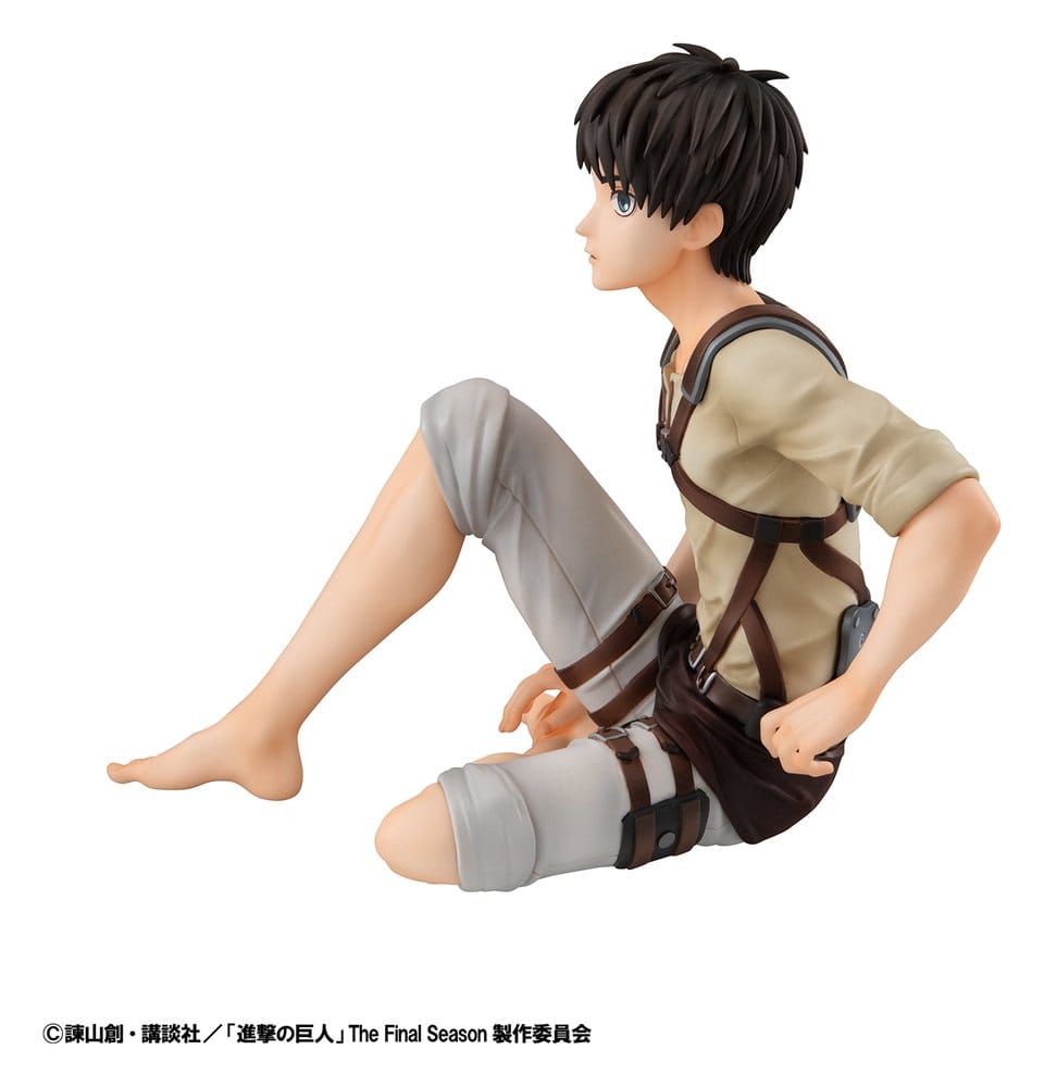 Attack on Titan G.E.M. Series PVC Figuren 2er-Pack Eren Yeager & Squad Captain Levi Palm Size Image 7