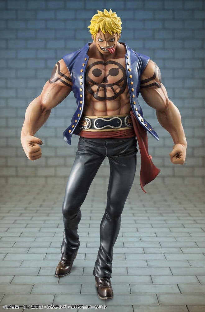 One Piece Portrait.Of.Pirates "Sailing Again" PVC Figur Bellamy the Hyena 25 cm (Limited Repeat) Image 1