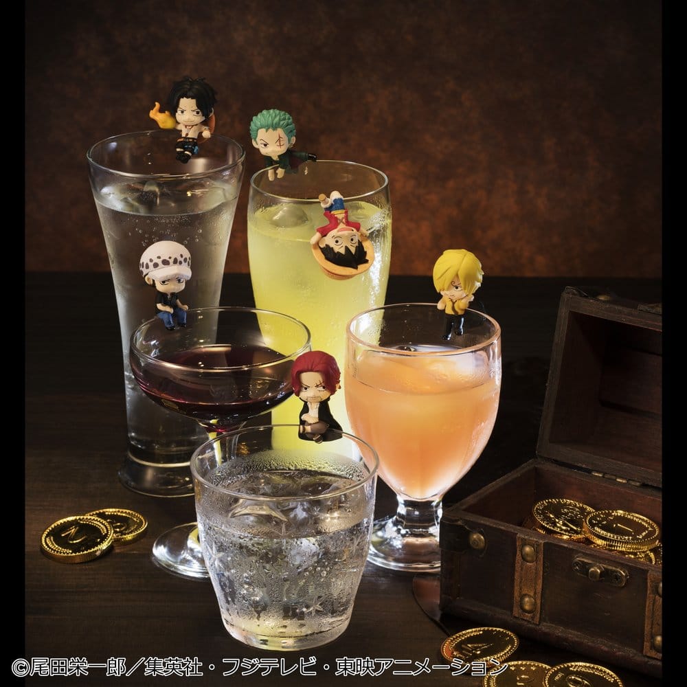 One Piece Ochatomo series Minifiguren Pirates Party 4 cm Blind Box Display (8) (Repeat) Image 2