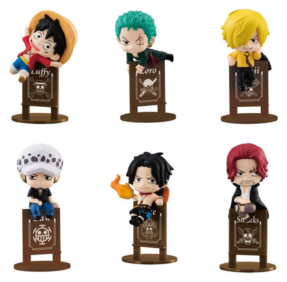 One Piece Ochatomo series Minifiguren Pirates Party 4 cm Blind Box Display (8) (Repeat) Image 1