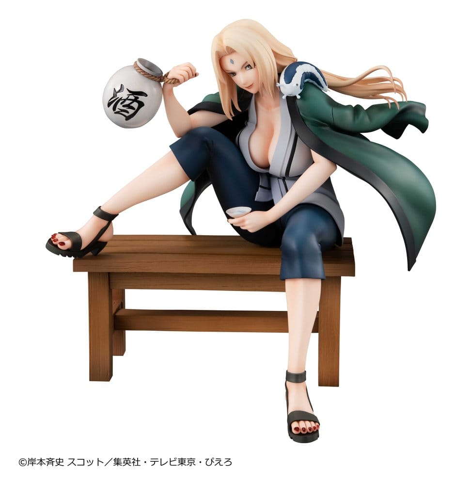 Naruto Shippuden Naruto Gals PVC Figur Tsunade Ver.2 16 cm (Repeat) Image 4
