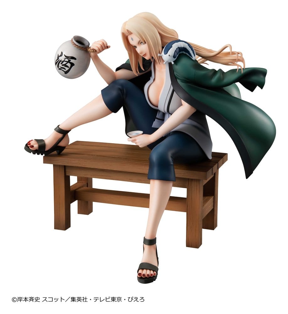 Naruto Shippuden Naruto Gals PVC Figur Tsunade Ver.2 16 cm (Repeat) Image 5