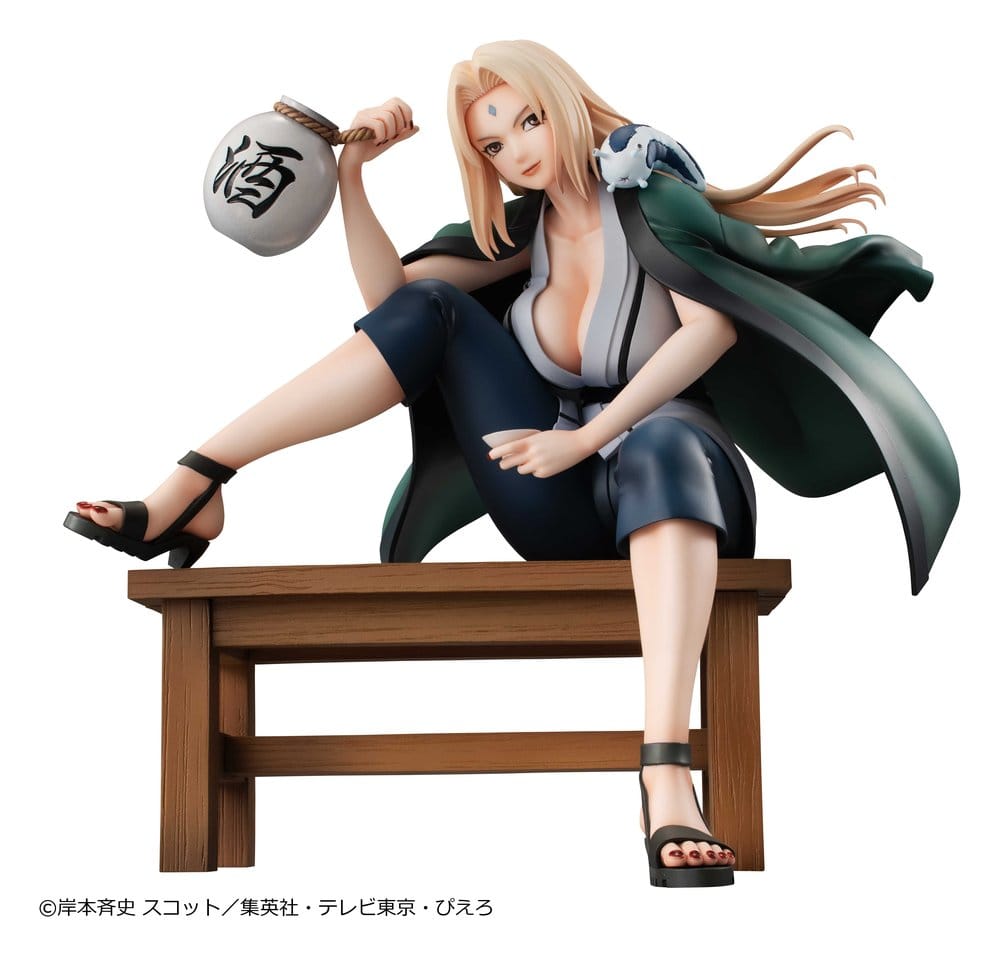 Naruto Shippuden Naruto Gals PVC Figur Tsunade Ver.2 16 cm (Repeat) Image 9