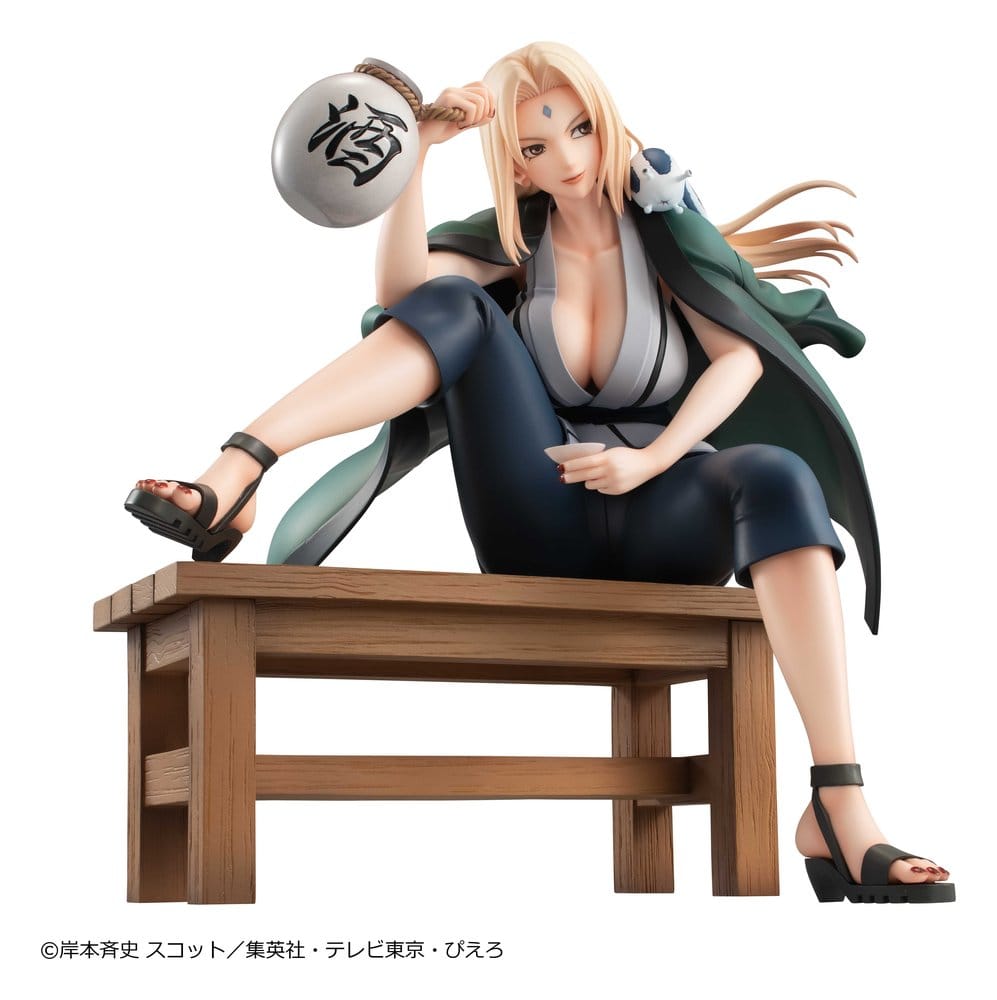 Naruto Shippuden Naruto Gals PVC Figur Tsunade Ver.2 16 cm (Repeat) Image 10