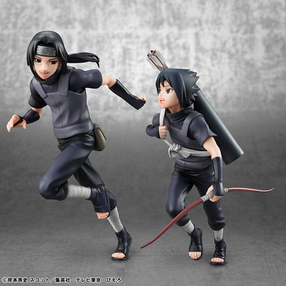 Naruto Shippuden G.E.M. Series PVC Figuren 2er-Pack Itachi Uchiha & Sasuke (Repeat) Image 3